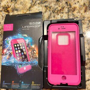 IPhone 6 Lifeproof Fre Pink Waterproof Hardshell Protective Case NEW Genuine